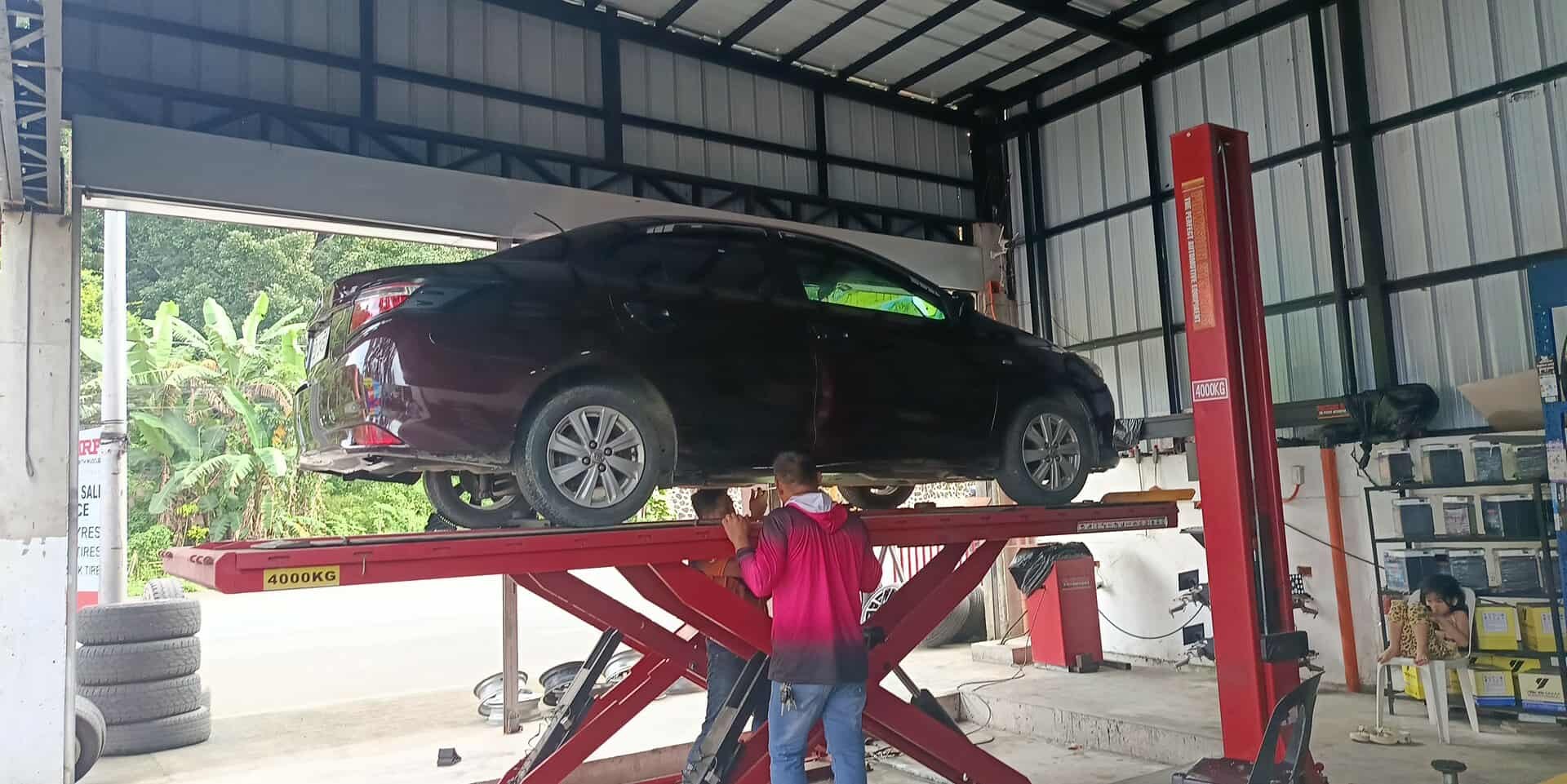 WheelPower Auto Shop Work Bay